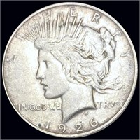 1926-D Silver Peace Dollar LIGHTLY CIRCULATED