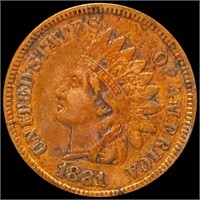 1881 Indian Head Penny LIGHTLY CIRCULATED