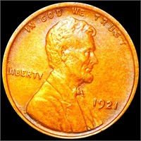 1921 Lincoln Wheat Penny CLOSELY UNCIRCULATED