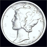 1938-D Mercury Silver Dime UNCIRCULATED
