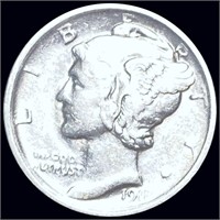 1918 Mercury Silver Dime CLOSELY UNCIRCULATED