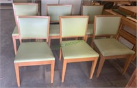 Set of 6 mid-century modern chairs, by Red Lion