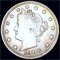 1906 Liberty Victory Nickel LIGHTLY CIRCULATED