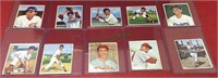 Sports cards, 1950 Bowman lot of 10, Richie