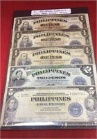 Currency, five Philippines United states victory