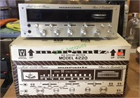 Radio receiver, Marantz model 4220, receiver,