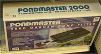 Pondmaster 2000 garden pond filter
