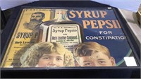 Vintage ad, vintage syrup pepsin and herb