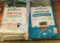 (11) bags of grass care to include Jonathan