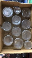 Box of Mason/Miscellaneous Jars