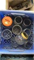 Crate of Ball/Miscellaneous Jars