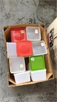 Box of Freezer/Storage Containers