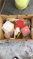 Box of Storage Container Lids
