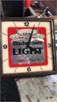 Bud light clock