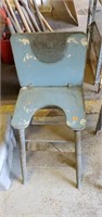 Wooden vintage stool