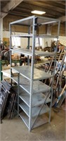 Metal rack shelf