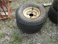 2 TRAILER TIRES