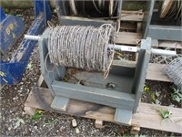 ROLL OF SINGLE STRAND BARBED WIRE