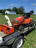 Diesel Kubota HST G1900
4WSteering Runs