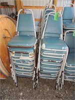(40) Stacking chairs