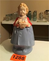 Red Riding Hood Ceramic Cookie Jar