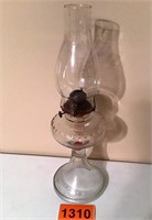 1 Clear Glass Kerosene Lamp