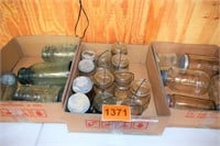 3 Boxes of Tight Seal Jars & Canister Jars