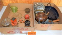 2 Boxes-Choppers, Juicers, Pans & Scoops