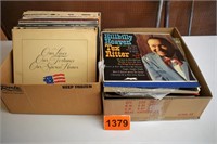 2 Boxes of Vintage Records