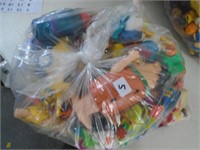 Bag of Plastic Toys