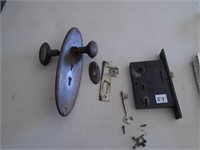 Antique Norwalk Door Lock with Key
