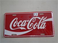 Coca Cola Licence Plate