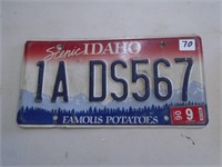 Scenic Idaho Licence Plate