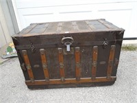 32" X 18" x 21" Vintage Trunk