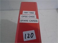 Opee Chee 1991-92 380 Hockey Cards