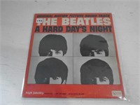 The Beattles A Hard Day's  Night 33 Rpm Record