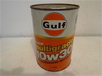 Gulf Oil Can Bank