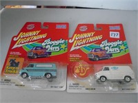 2 Johnny Lightning Vans
