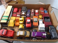 Tray of assorted Cars