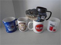 5 Coffee Mugs