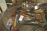 Saws, Knives, Hatchet, Tire Wrenches, WD-40