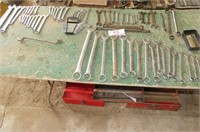 Group of Metric & and SAE Wrenches (Large Group)