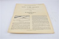 1930 New York Physiography Map and Info