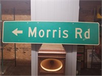 Morris Road Street Sign Large