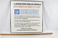 GM Customer Sign