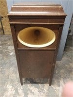 Victrola Cabinet with Parts