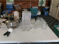 Glasses, Pitcher & Cookware
