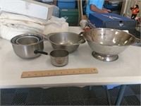 Stainless Mixing Bowls & More