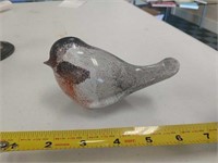 Finnish Handblown Glass Bird