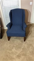 Chippendale wing back chair